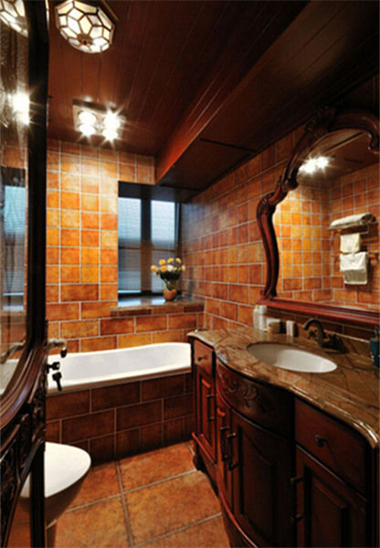复古风格的浪漫 8款复刻卫浴间设计