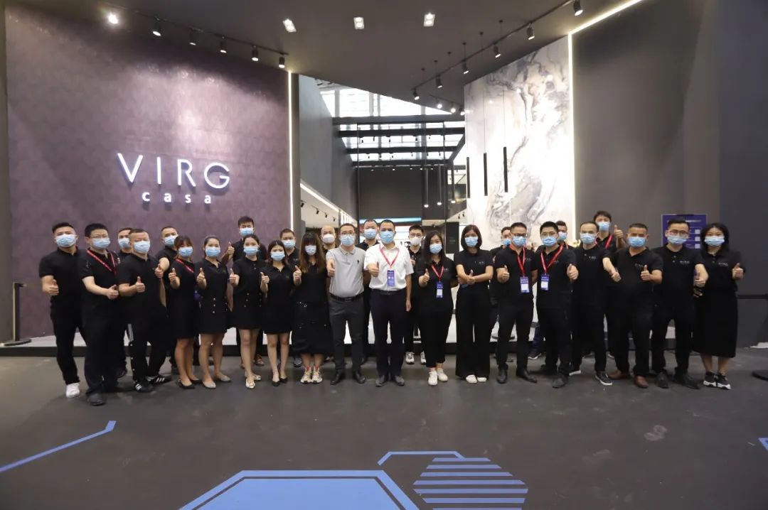 VIRG CASA闪耀2021广州建博会，【全岩定制】实力圈粉！
