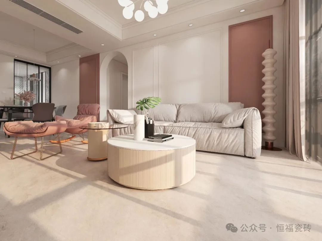 恒福瓷砖|2025 潮流风格:现代雅致风(Modern Elegance)