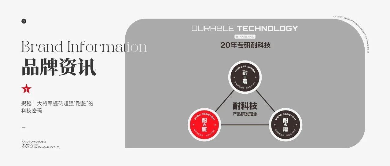 揭秘!大将军瓷砖超强“耐脏”的科技密码