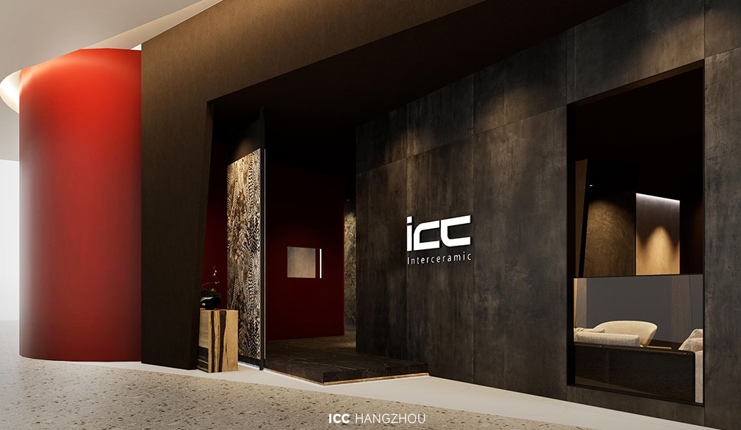沉浸式游园,杭州ICC瓷砖岩板展厅重塑空间美学新体验