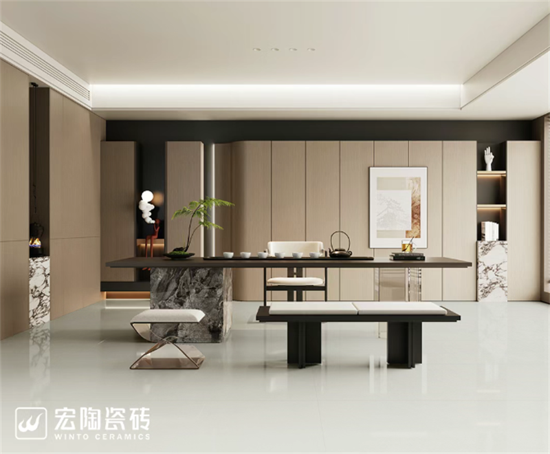 优质产品新选择！一线品牌宏陶瓷砖银河系·冰河世纪系列成为焦点