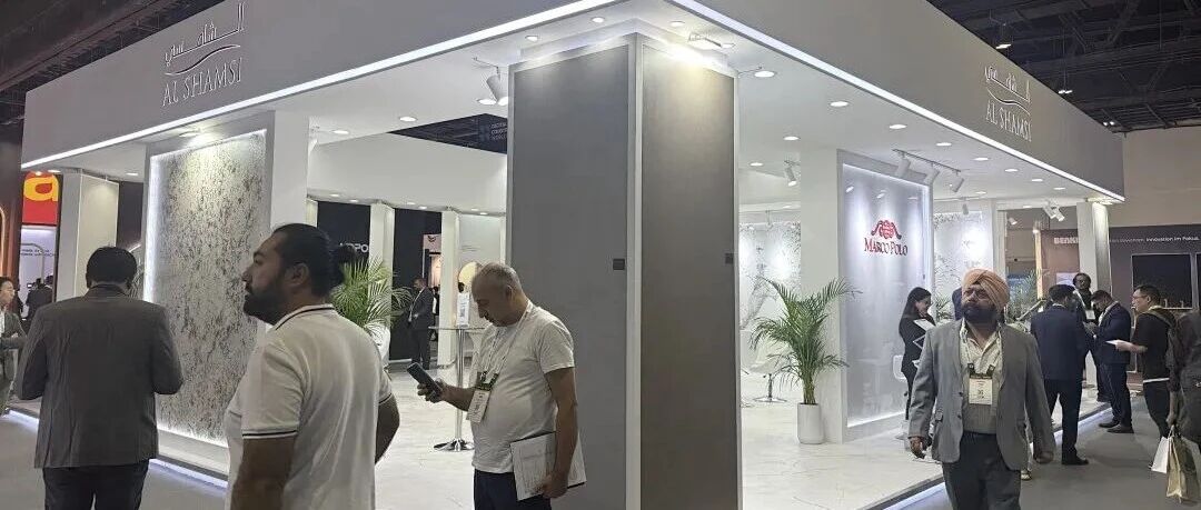 马可波罗瓷砖惊艳亮相中东迪拜五大行业展