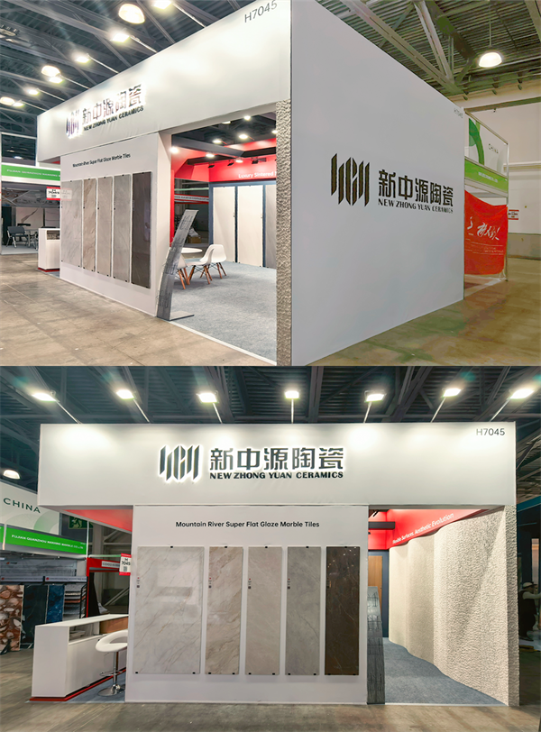 出海新征程｜新中源陶瓷亮相俄罗斯建材展