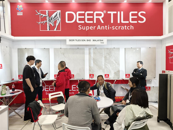 大角鹿亮相美国展Coverings2026，超耐磨引爆北美市场