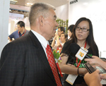 上一篇：中国建筑卫生陶瓷协会荣誉会长丁卫东在第二届厦门厨卫展上接受记者采访