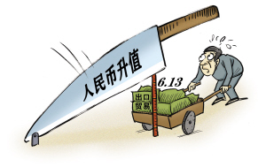 下一篇：人民币升值已危及出口贸易