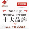 下一篇：陶瓷十大品牌投票于1月25日迎来第一阶段收官
