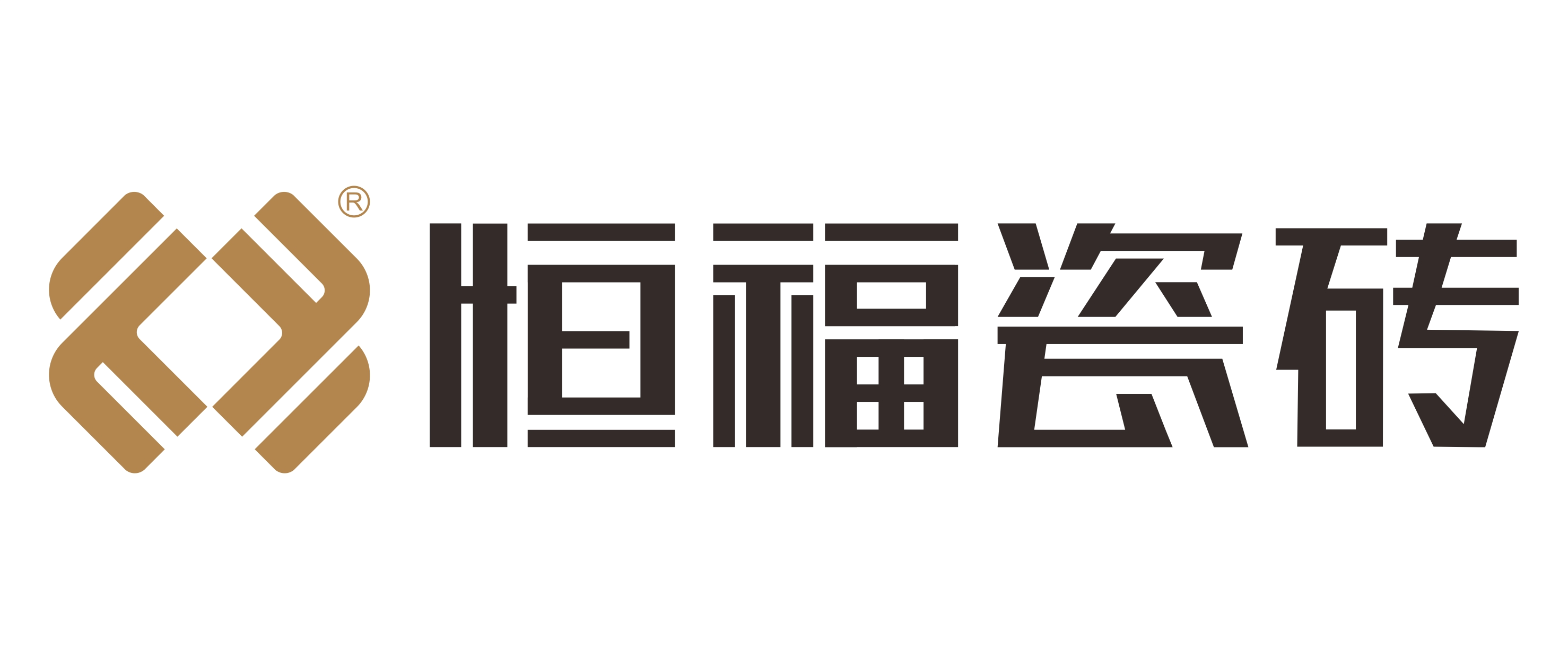恒福瓷磚logo