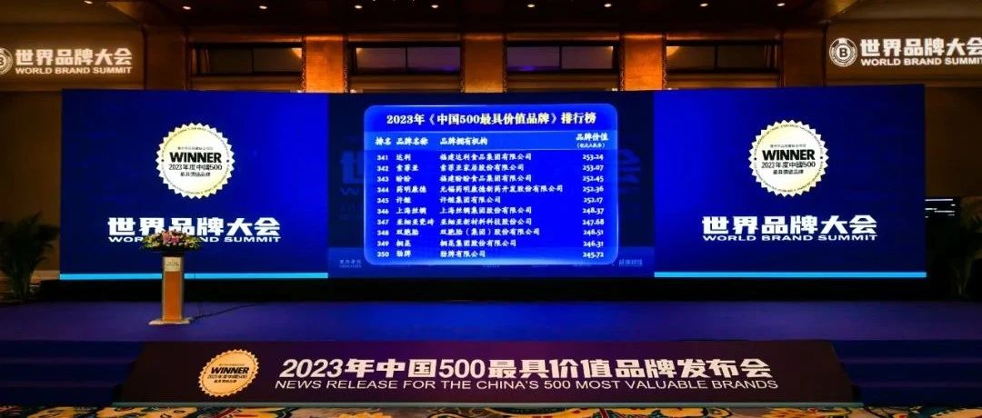 上一篇：價值332.69億！恭喜箭牌榮登2023“中國500最具價值品牌”